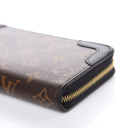 Louis Vuitton Monogram Zippy Retiro Wallet Black 9 of 10