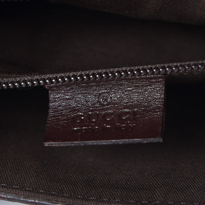 Gucci Guccissima Flap Messenger Bag Dark Brown 7 of 27