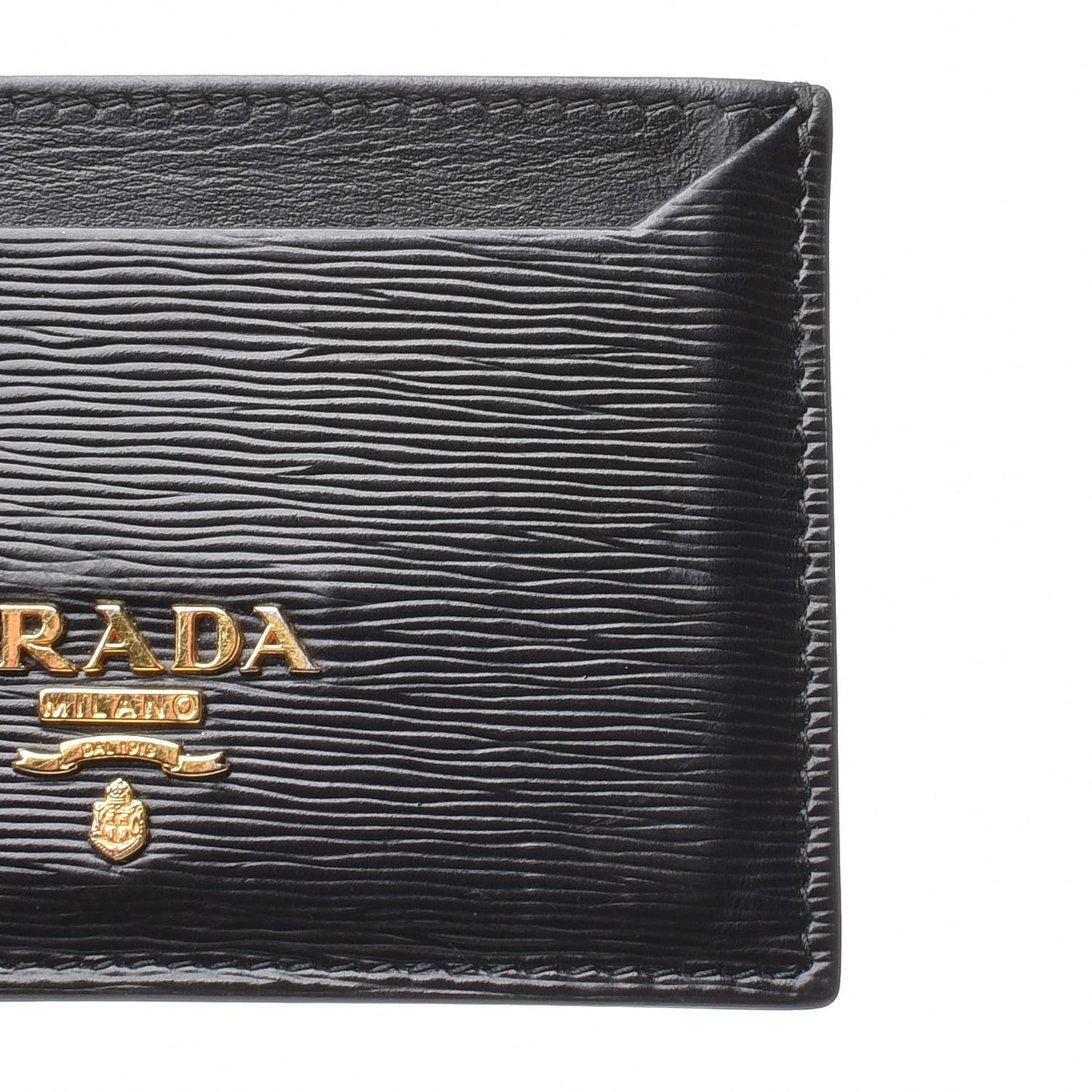 Vitello Move Metal Card Case Black