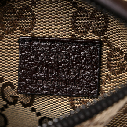 Gucci Monogram Web Belt Bag Dark Brown 9 of 15