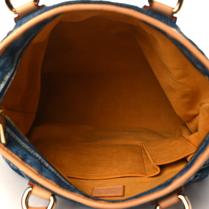 Louis Vuitton Denim Neo Cabby GM Blue 5 of 8