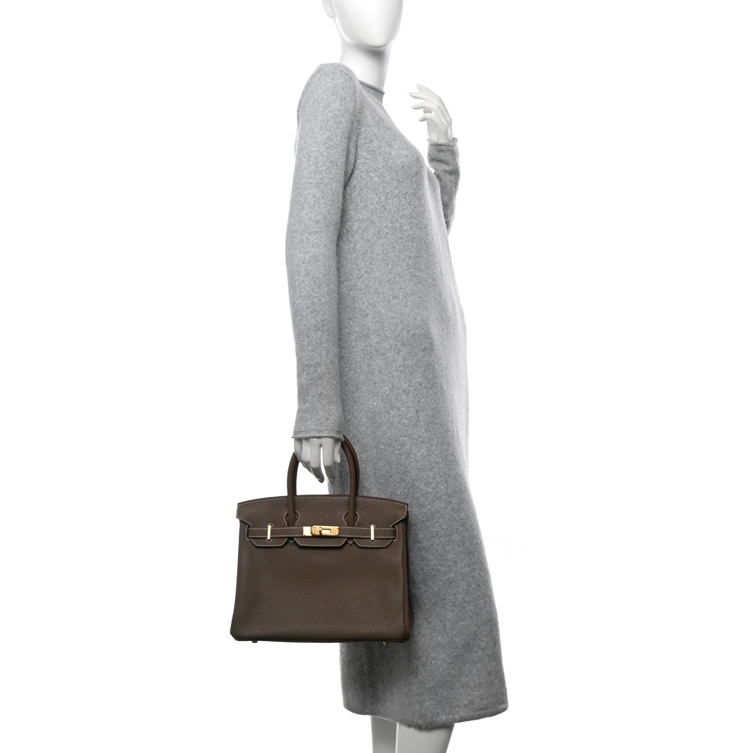 Hermes Togo Birkin 30 Etoupe 3 of 10