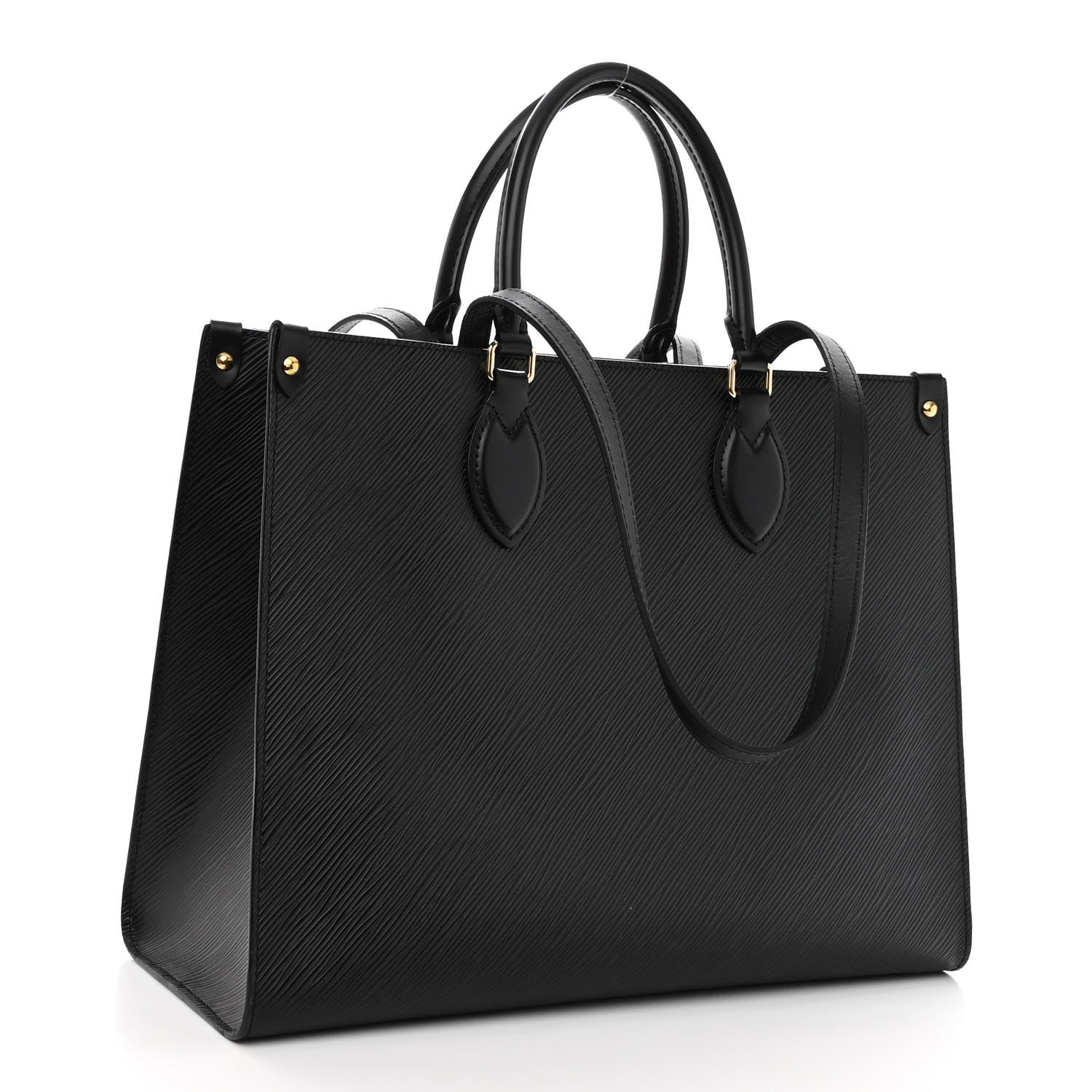 Louis Vuitton Epi Onthego MM Black 3 of 9