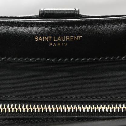 Saint Laurent Velvet Y Quilted Monogram Small Loulou Backpack Black 7 of 10