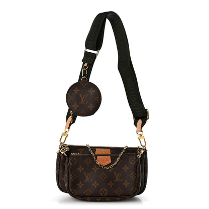 Louis Vuitton Monogram Multi Pochette Accessories Kaki 1 of 10