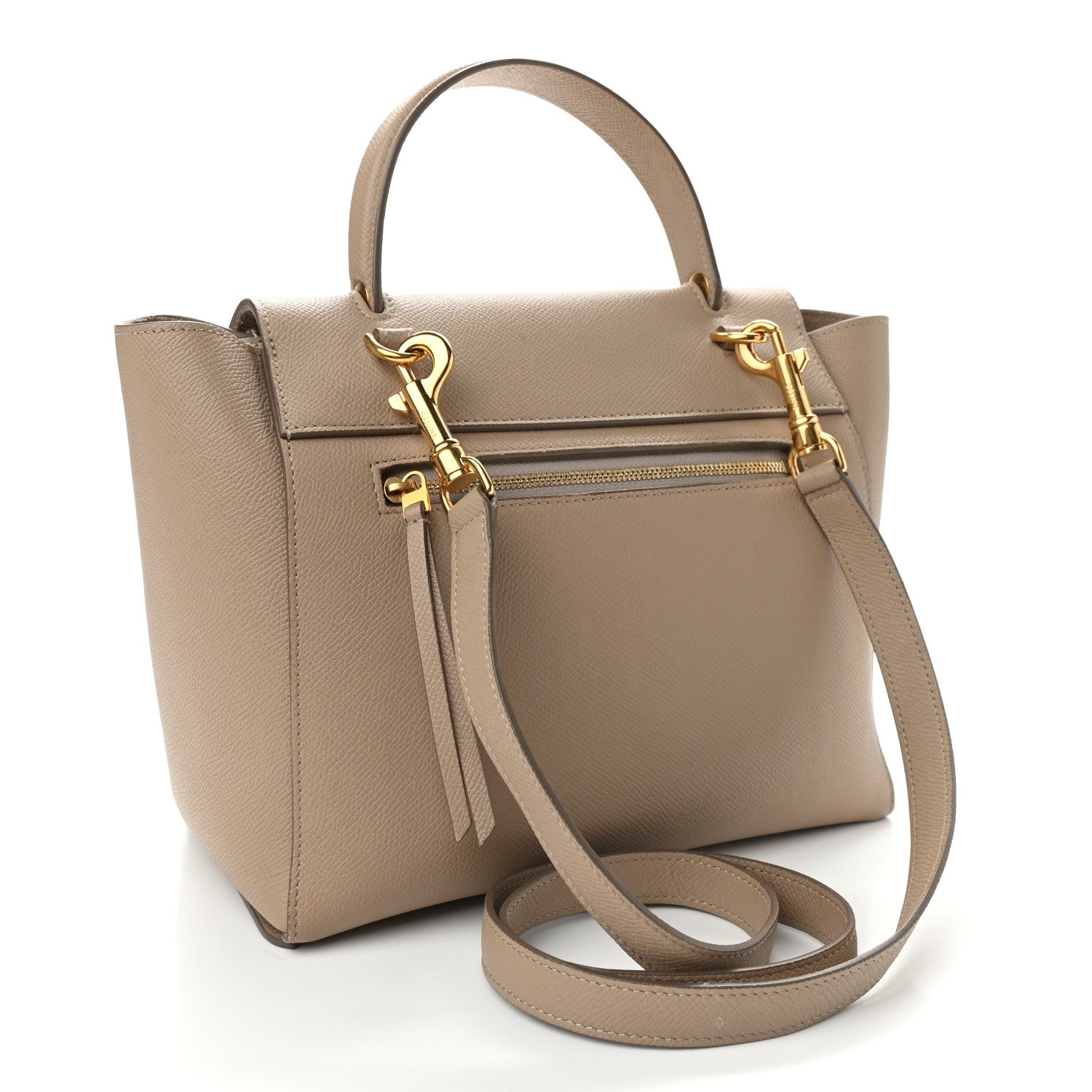 Celine Grained Calfskin Micro Belt Bag Light Taupe 3 of 10