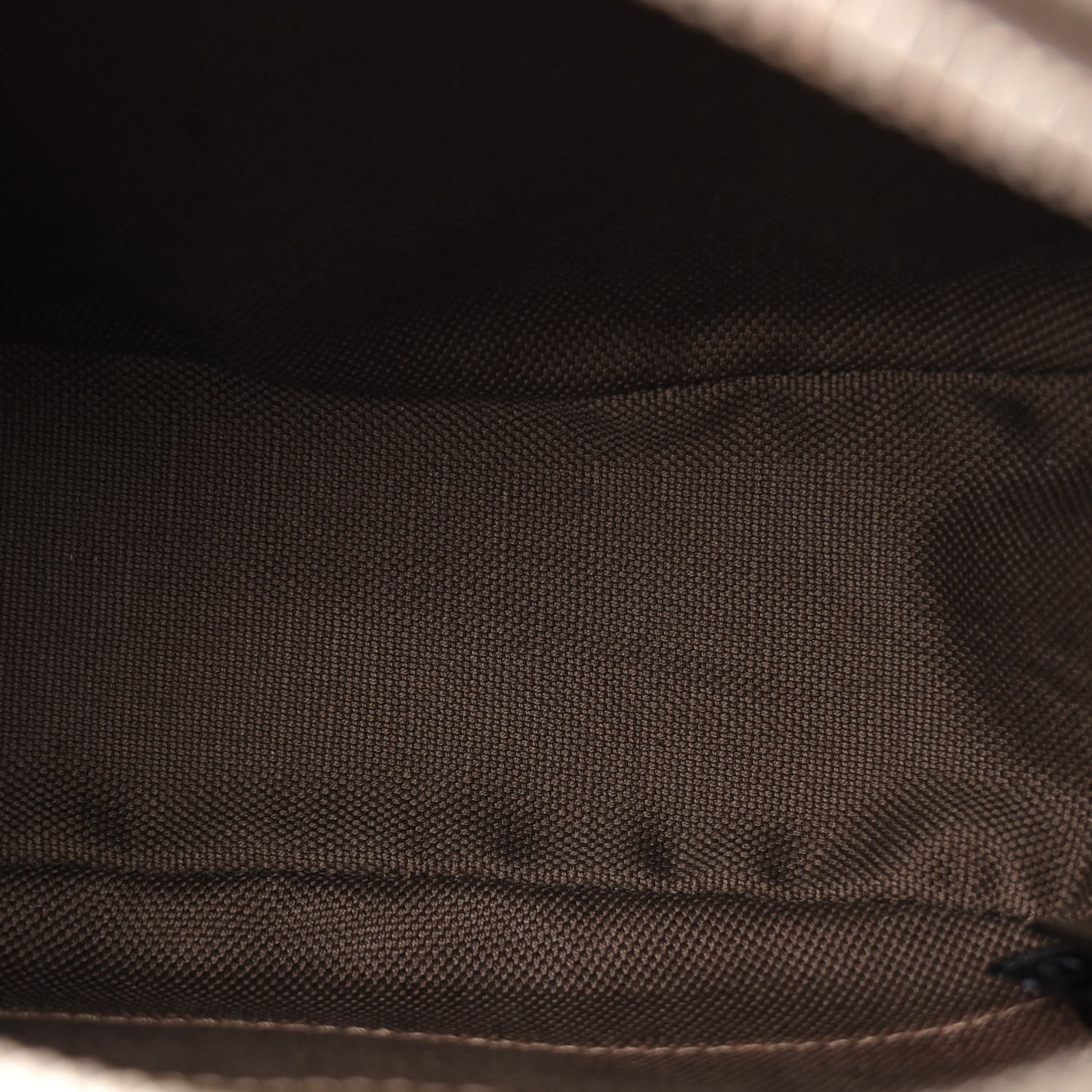 Sakai Be Green Calfskin Diagonal Stitched Mini Blondie Shoulder Bag Craclet Brown