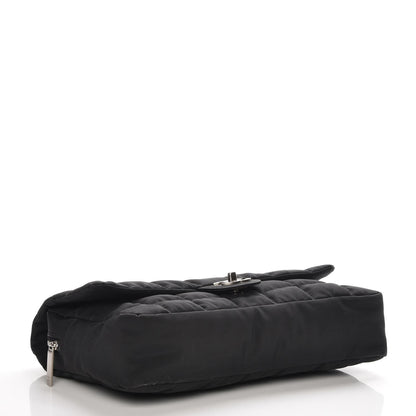 Chanel Nylon Square Quilted Flap Black 5 of 8