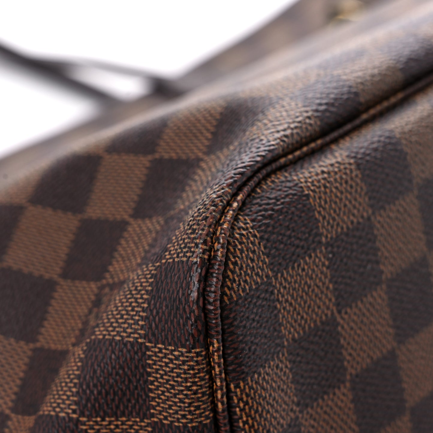 Damier Ebene Neo Neverfull MM Rose Ballerine