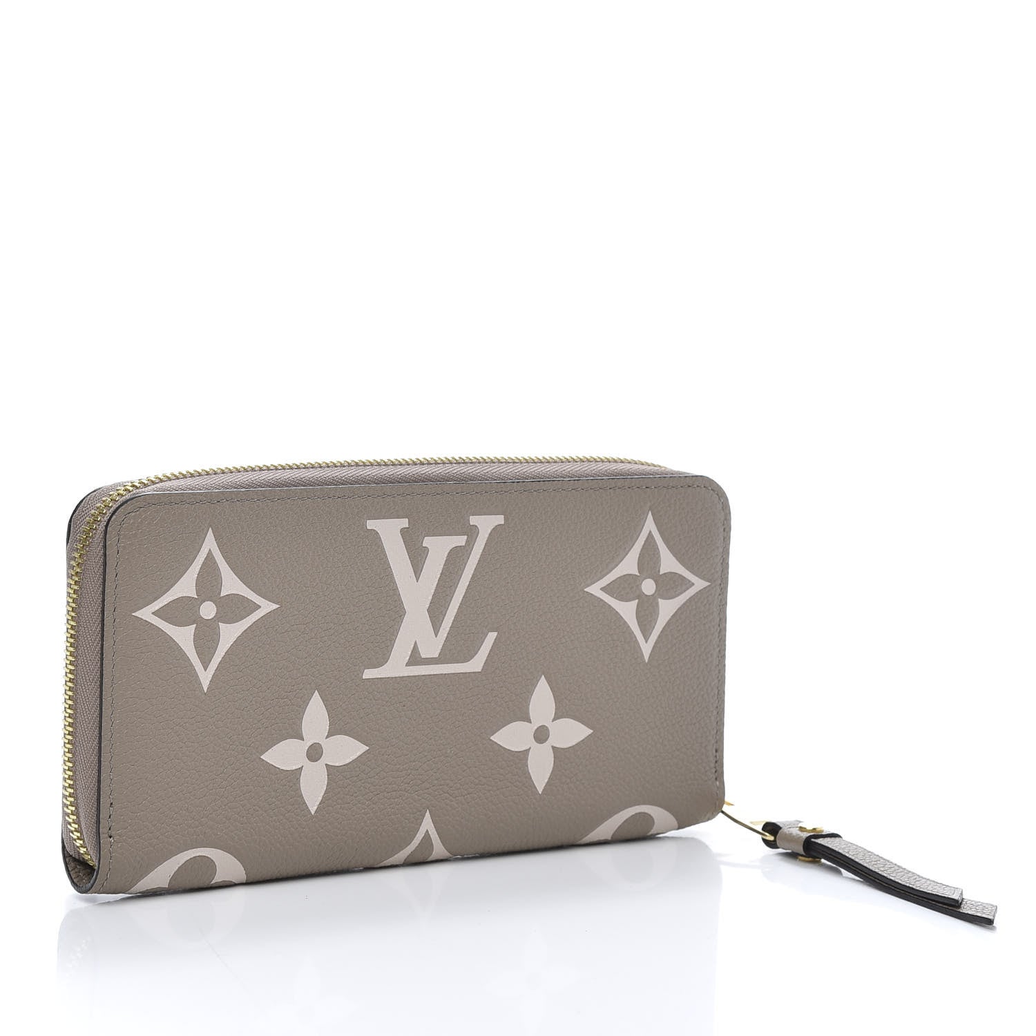 Louis Vuitton Empreinte Monogram Giant Zippy Wallet Tourterelle Creme 3 of 9