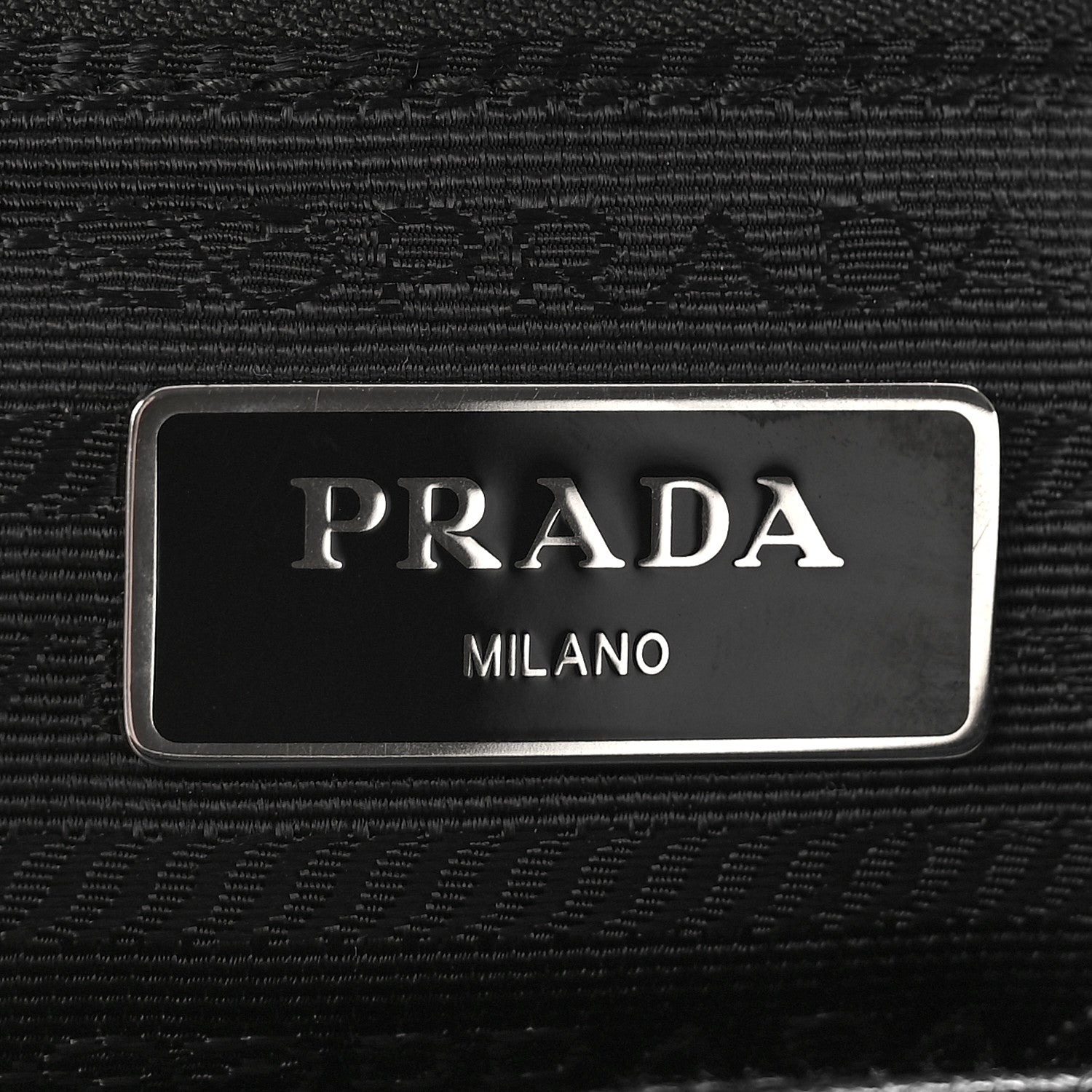Prada Nylon Tessuto Impuntu Quilted Backpack Black 6 of 8
