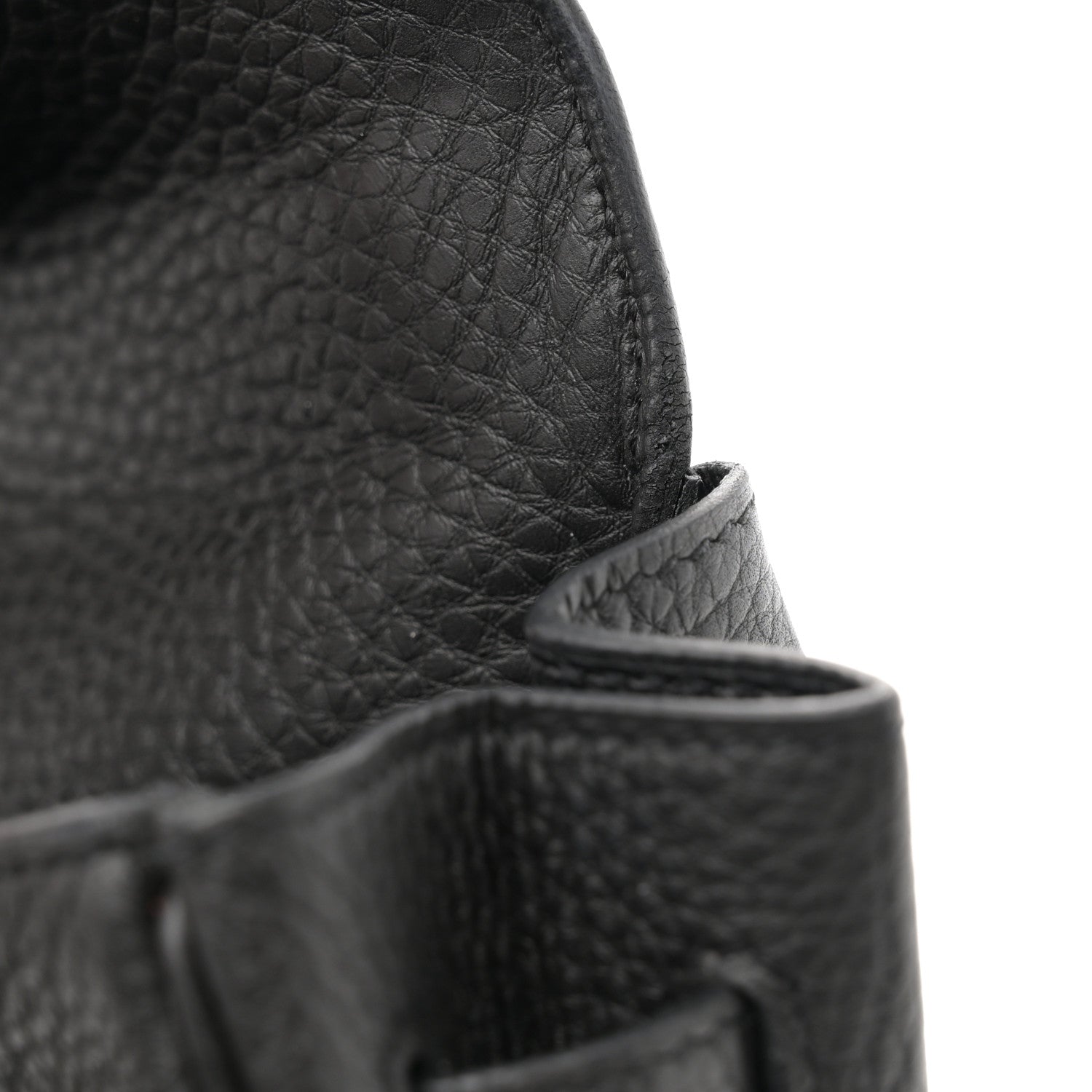 Hermes Togo Kelly Retourne 32 Black 10 of 10