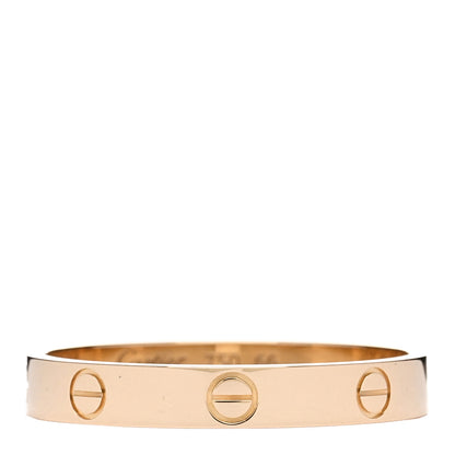 Cartier 18K Yellow Gold 3.5mm LOVE Wedding Band Ring 66 11.5 1 of 5