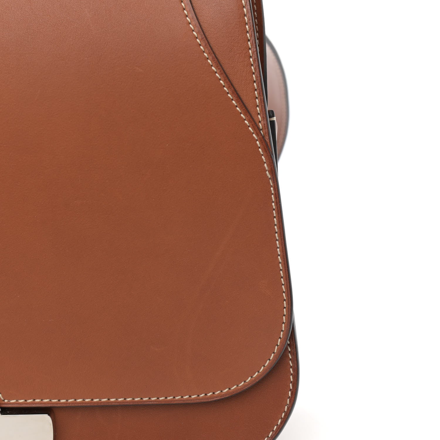 Moynat Barenia Rejane Saddle Bag Tan 11 of 13