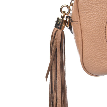 Gucci Pebbled Calfskin Small Soho Disco Bag Camelia 18 of 18