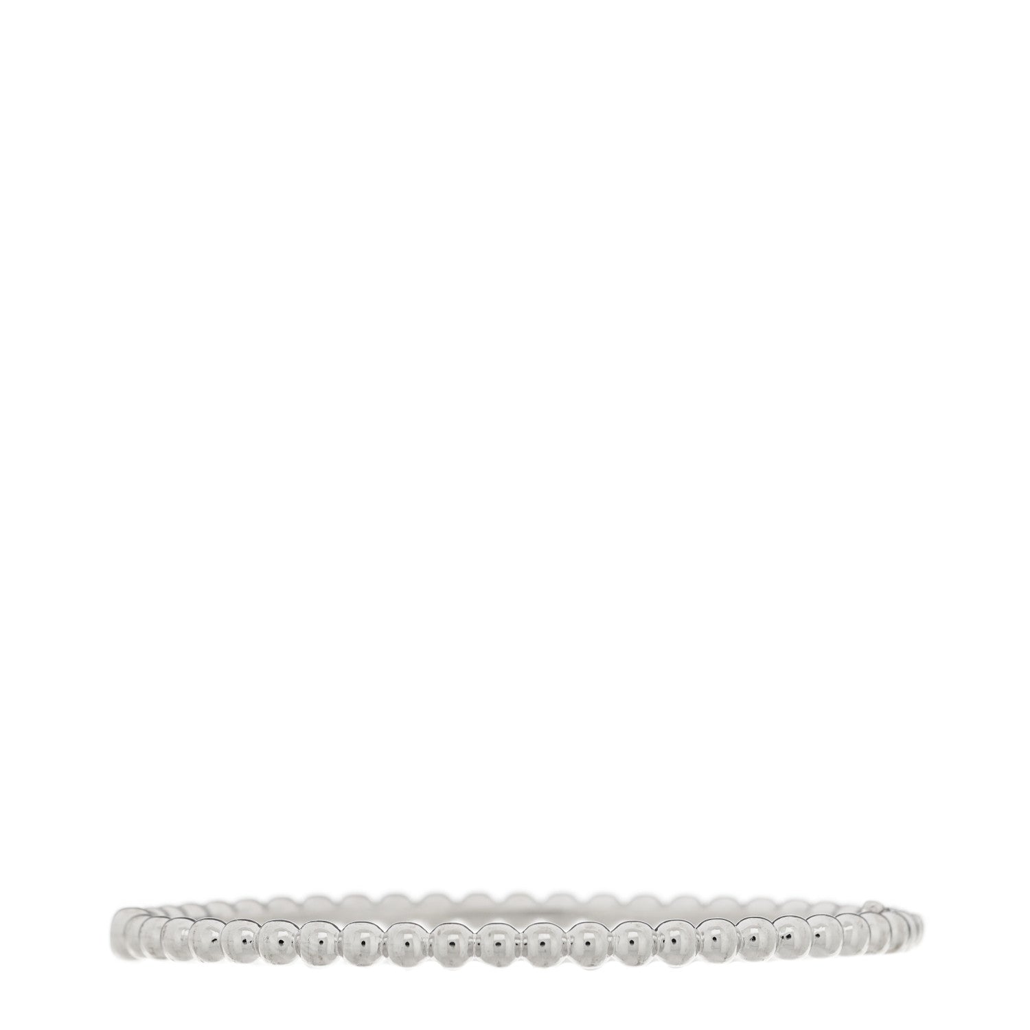 Van Cleef & Arpels 18K White Gold Perlee Pearls of Gold Bracelet S 2 of 3