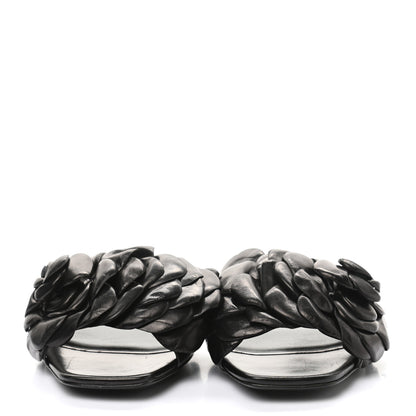 Valentino Garavani Nappa Atelier 03 Rose Edition Slide Sandals 36.5 Black 5 of 16