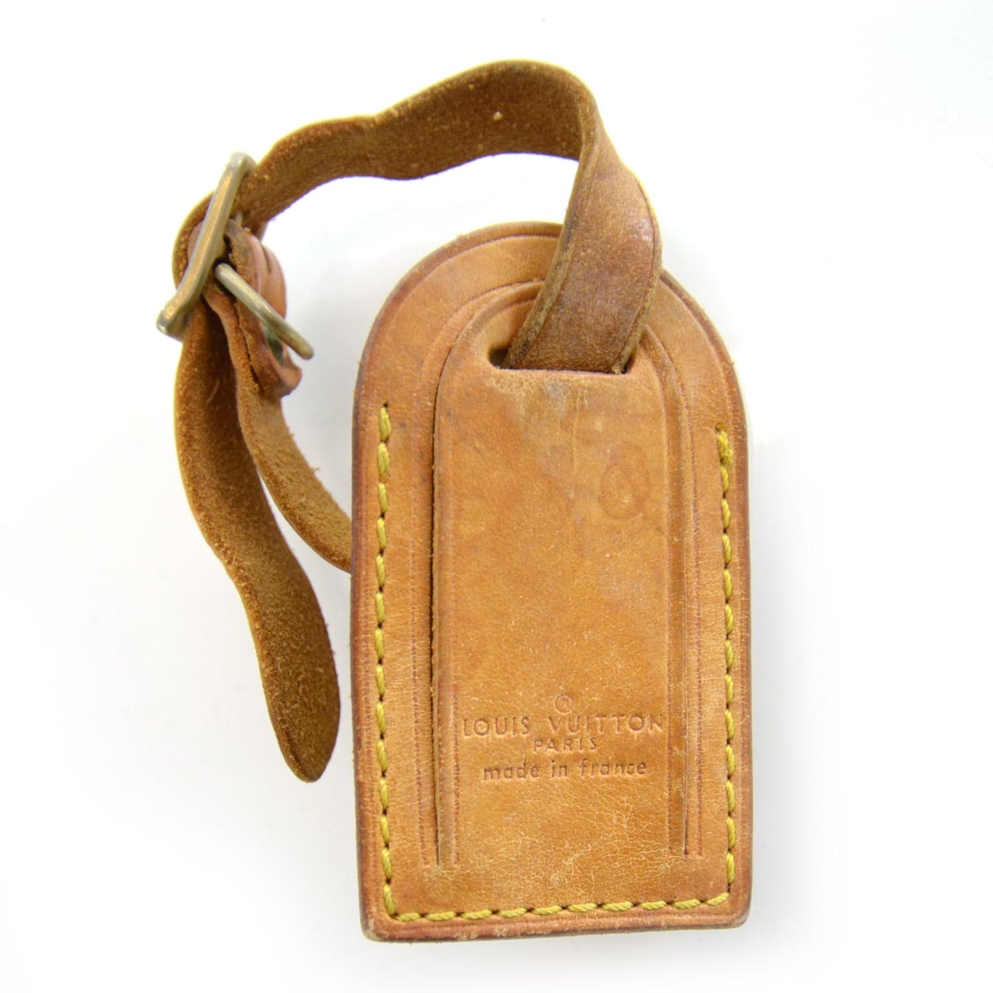 Vachetta Leather Luggage Tag