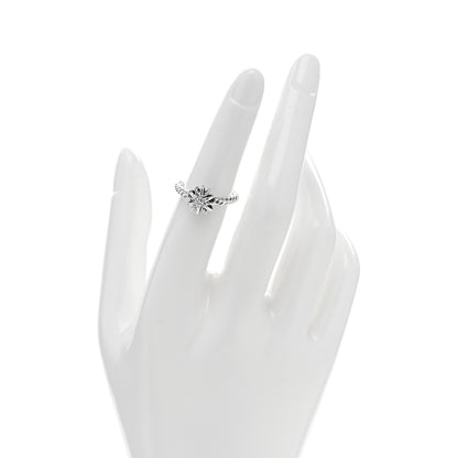 David Yurman Sterling Silver Diamond Petite Starburst Ring 50 5.25 2 of 4