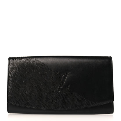 Louis Vuitton Epi Opera Pochette Egee Clutch Black 1 of 6