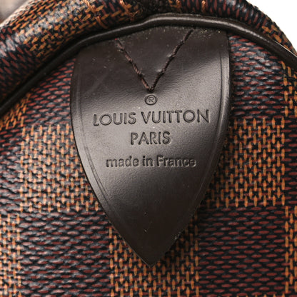Louis Vuitton Damier Ebene Speedy 25 6 of 9