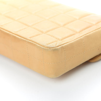Chanel Lambskin East West Chocolate Bar Flap Beige 12 of 23