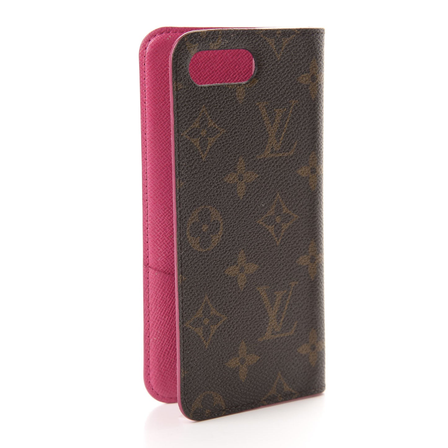 Monogram iPhone 7/8 Plus Folio Case Pink