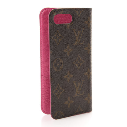 Louis Vuitton Monogram iPhone 7/8 Plus Folio Case Pink 2 of 6
