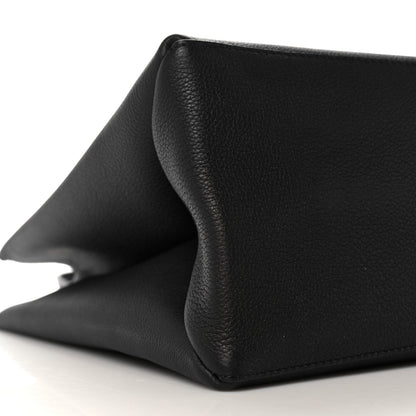Louis Vuitton Grained Calfskin Lockme Shopper Black 14 of 17
