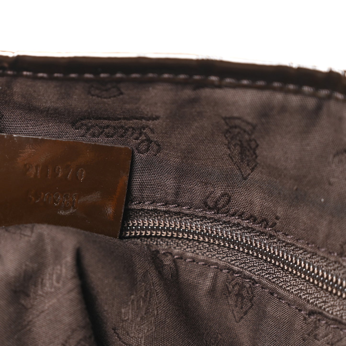 Monogram Web Large Jolie Tote Brown