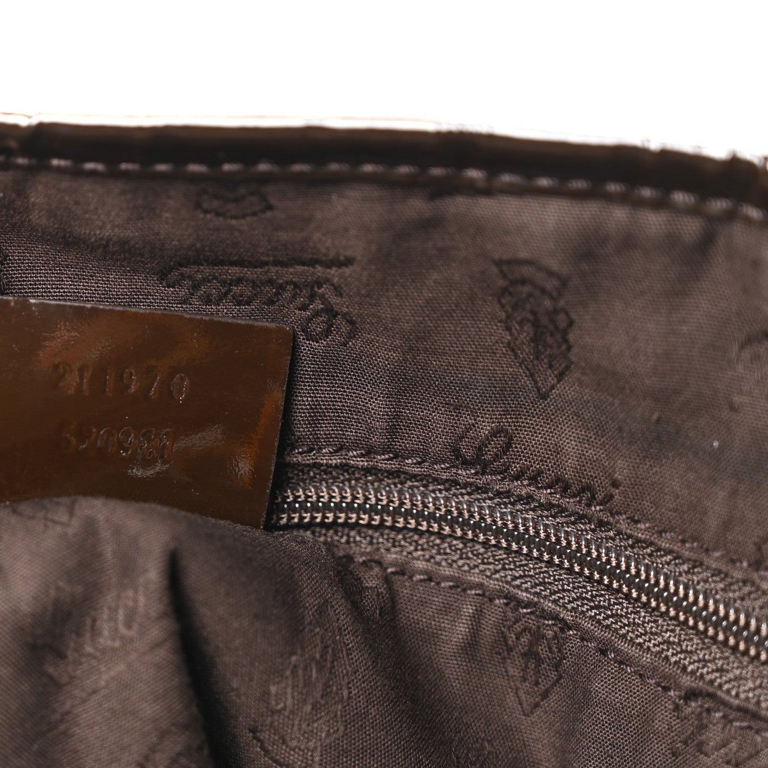 Gucci Monogram Web Large Jolie Tote Brown 7 of 11