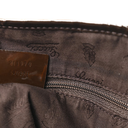 Gucci Monogram Web Large Jolie Tote Brown 7 of 11