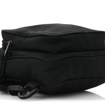 Balenciaga Nylon Logo Explorer Crossbody Messenger Bag Black 9 of 16