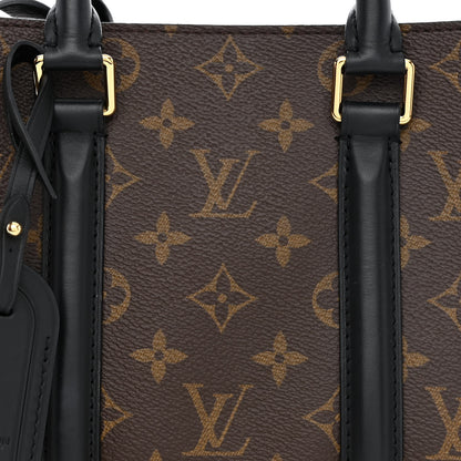 Louis Vuitton Monogram Soufflot BB Black 10 of 12