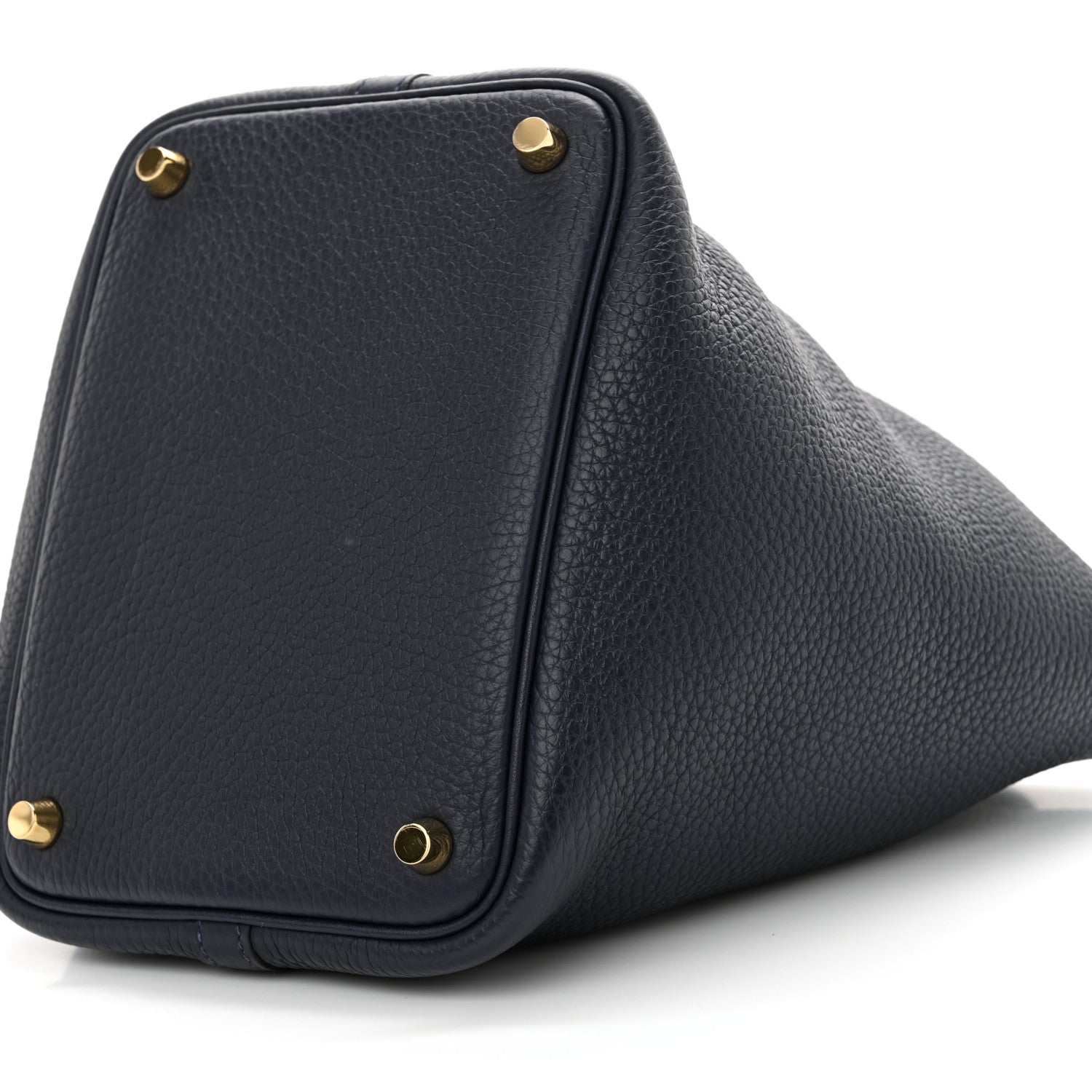 Hermes Taurillon Clemence Picotin Lock 18 PM Bleu Nuit 10 of 10