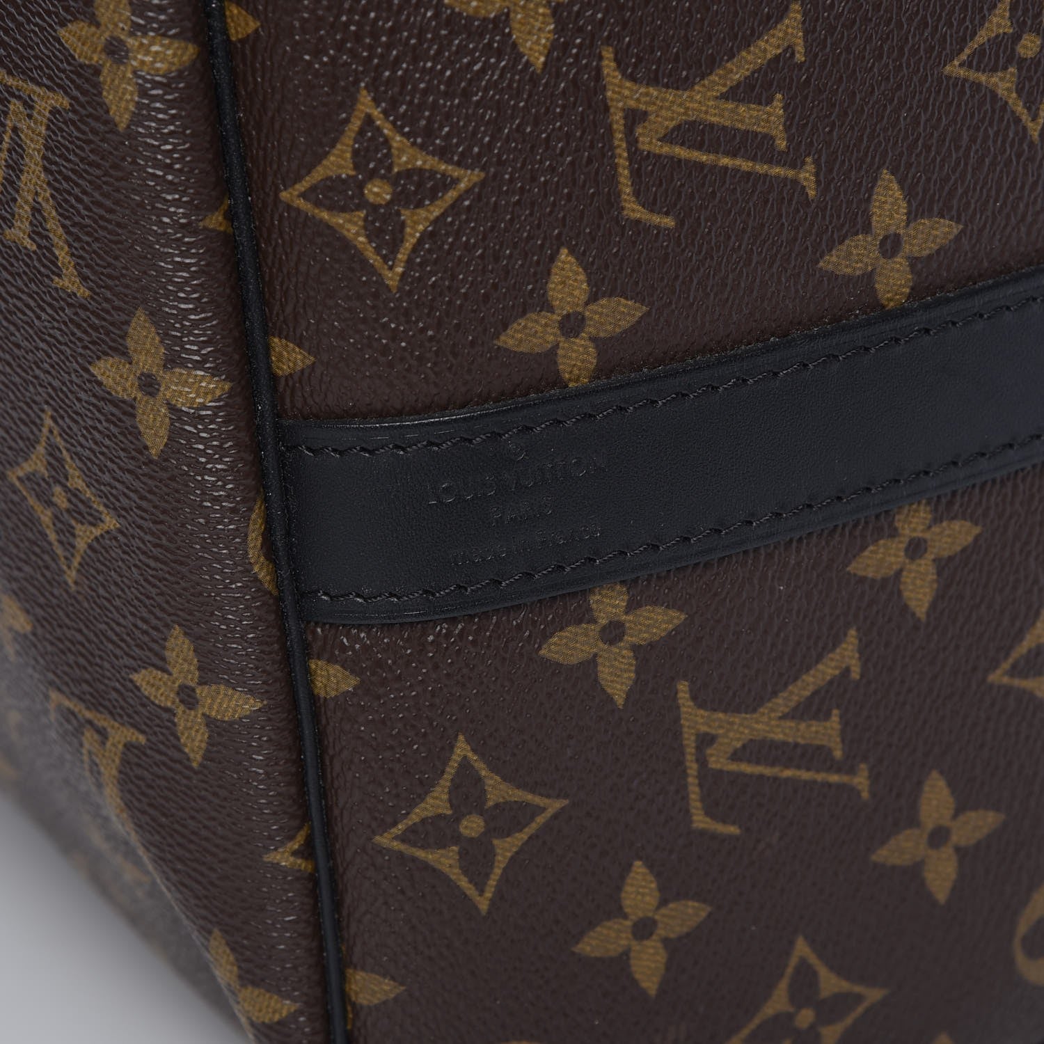 Louis Vuitton Monogram Macassar Keepall Bandouliere 45 6 of 7