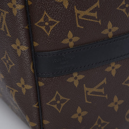 Louis Vuitton Monogram Macassar Keepall Bandouliere 45 6 of 7
