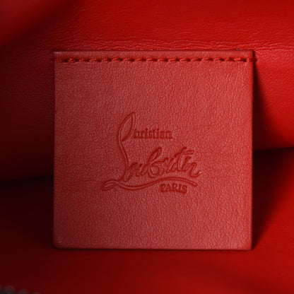 Christian Louboutin Pailette Calfskin Skypouch Crossbody Clutch Charbon 6 of 8