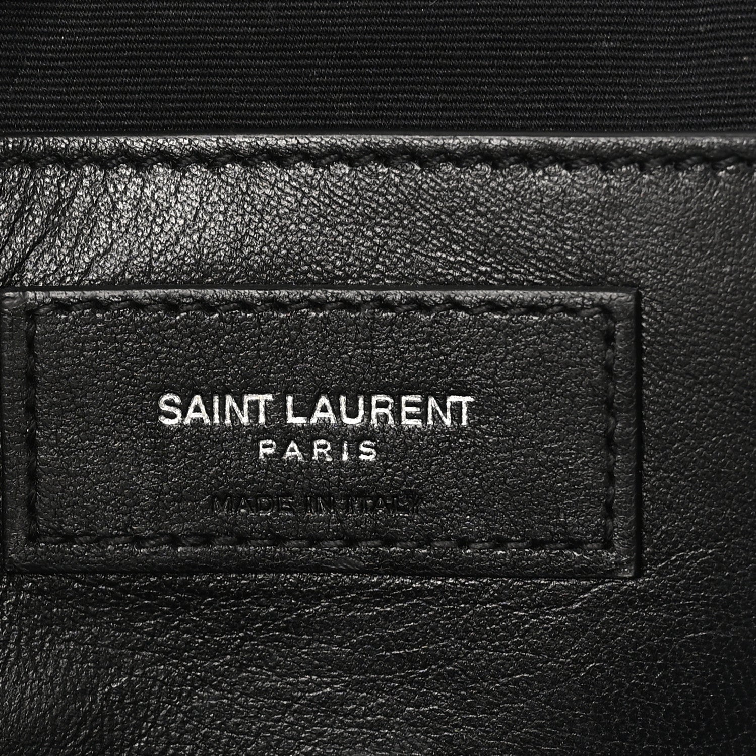 Saint Laurent Sheepskin Medium Tri-Quilt College Monogram Satchel Porcellana 6 of 10