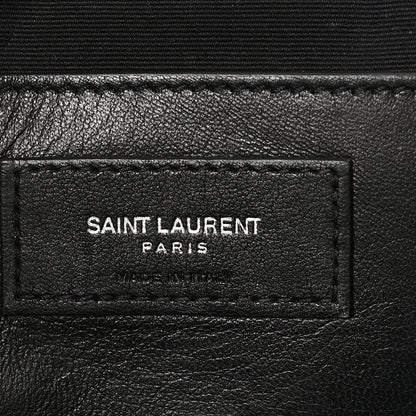 Saint Laurent Sheepskin Medium Tri-Quilt College Monogram Satchel Porcellana 6 of 10