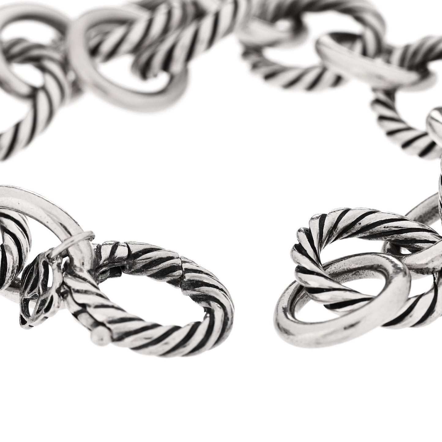 Sterling Silver 12mm Large Oval Link Bracelet