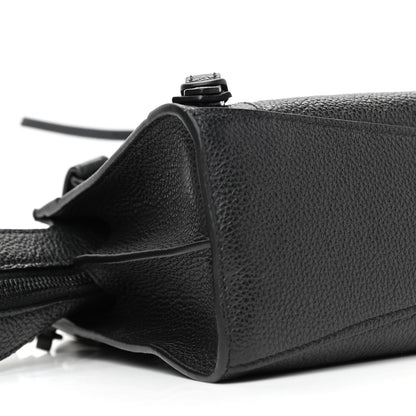 Balenciaga Grained Calfskin Neo Classic Black Hardware Mini City Black 8 of 9