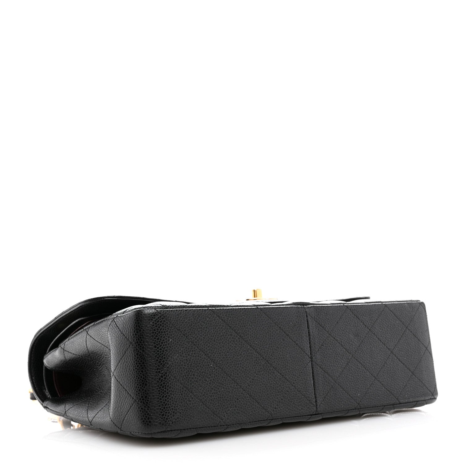 Chanel Caviar Quilted Jumbo Double Flap Black 4 of 12