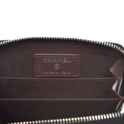 Chanel Caviar Zip Coin Purse Black 7 of 9