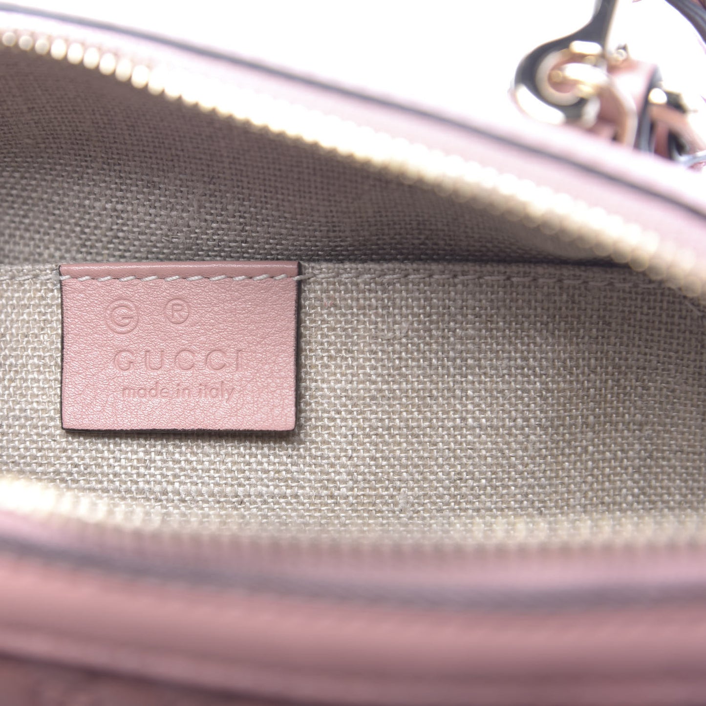 Microguccissima Mini Dome Bag Soft Pink