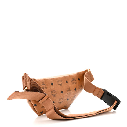 MCM Visetos Stark Belt Bag Cognac 4 of 22