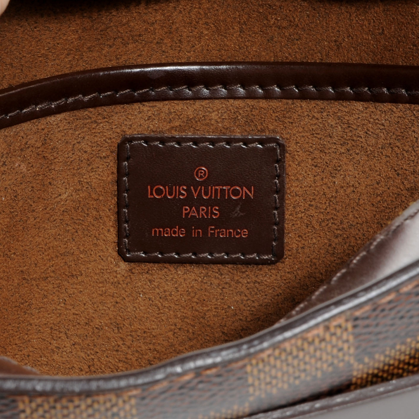 Louis Vuitton Damier Ebene Pochette Saint Louis Clutch 6 of 9