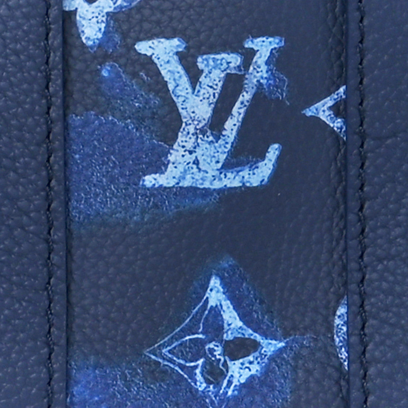 Monogram Ink Watercolor Keepall XS Blue