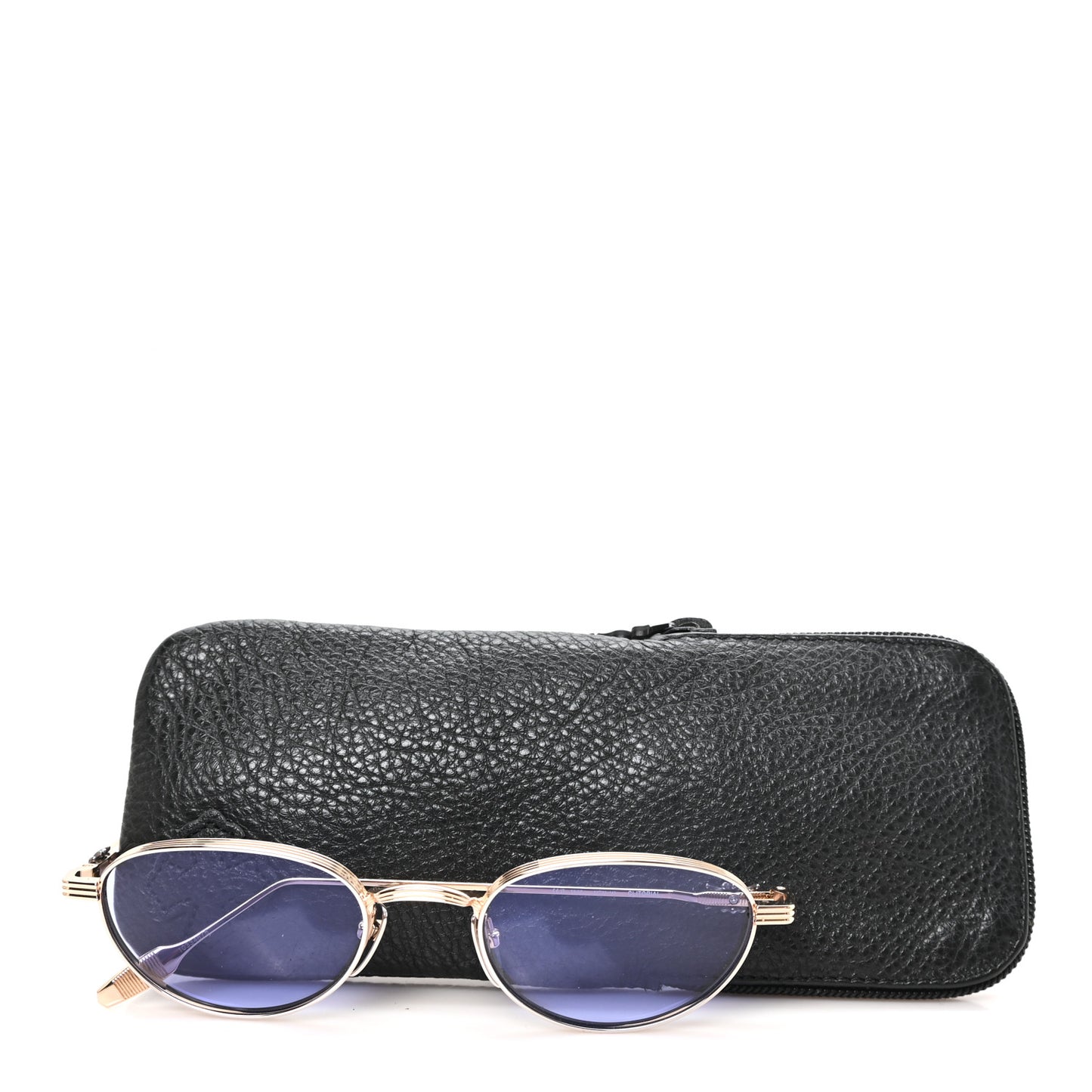 Metal Clitorial Sunglasses Gold