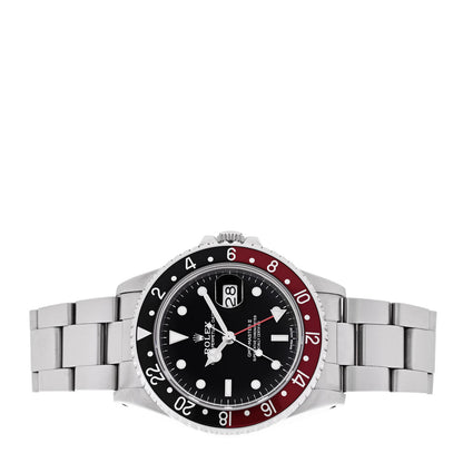 Rolex Stainless Steel 40mm Oyster Perpetual Date GMT Master II Coke Watch 16760 2 of 5